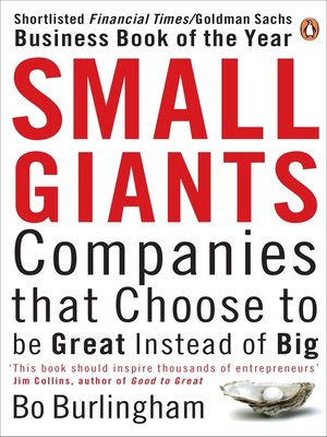 cover image of Small Giants